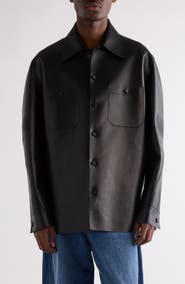 Givenchy Leather Overshirt