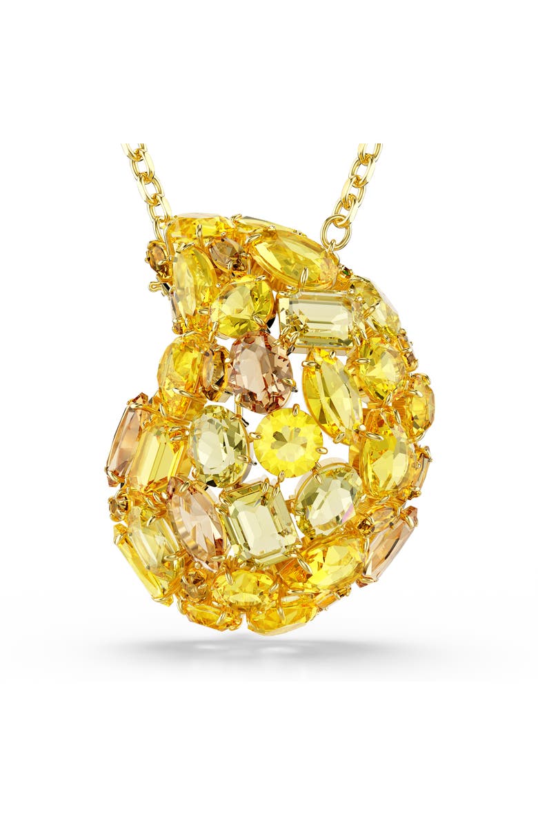 Swarovski Gema Crystal Brooch Pendant Necklace, Alternate, color, 