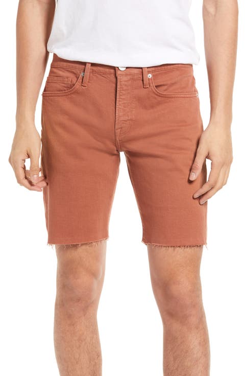 L'Homme Cutoff Denim Shorts