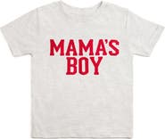 Sweet Wink Mama's Boy Varsity Patch Short Sleeve T-Shirt