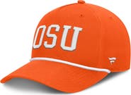 FANATICS Men's Fanatics Orange Oklahoma State Cowboys Foul Ball Rope Adjustable Hat