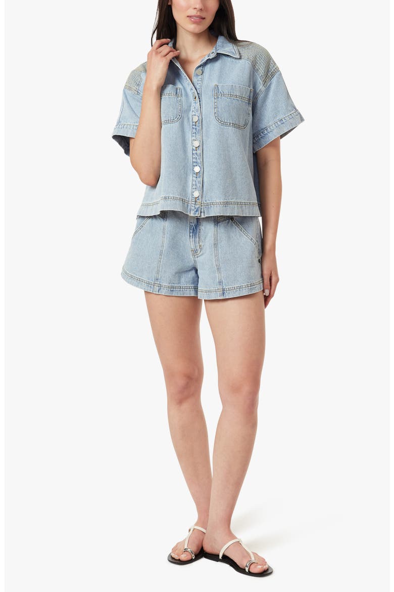 Relaxed Fit Shirt, Alternate, color, ATLANTIC