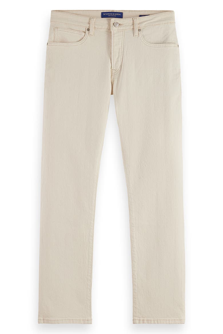 The Zee Straight Fit Jeans, Alternate, color, DESERT WHITE