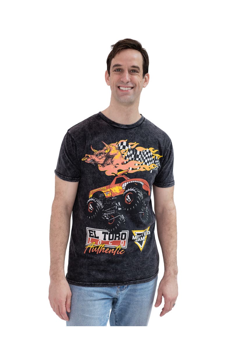 Monster Jam Graphic T-Shirt, Alternate, color, El Toro Loco Jet Black