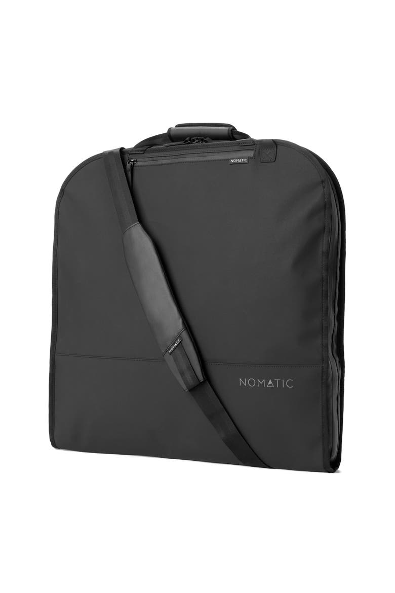 Water Resistant Travel Garment Bag, Main, color, Black