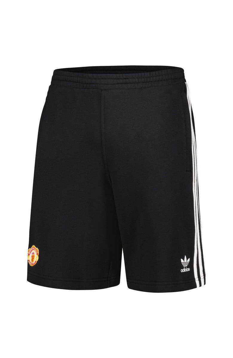 adidas Originals Men's adidas Originals Black Manchester United Shorts, Alternate, color, 