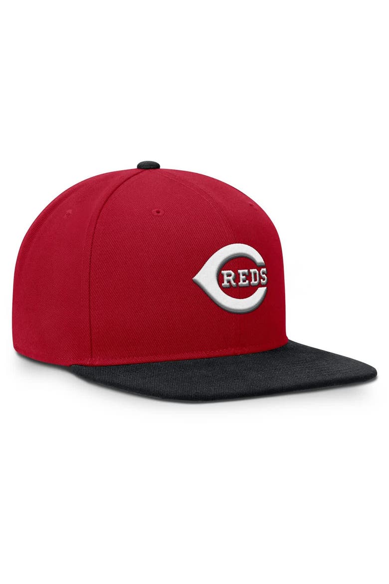 Men's Nike  Red/Black Cincinnati Reds Primetime Pro Dri-FIT Snapback Hat, Alternate, color, Red