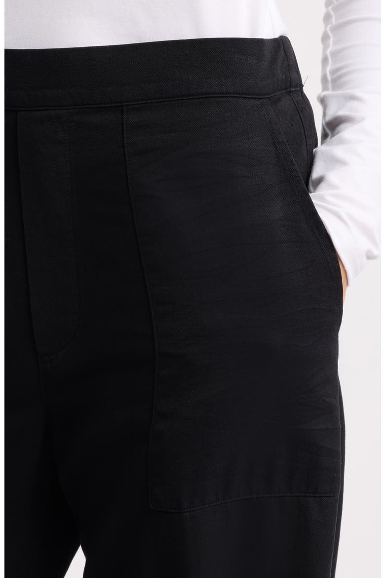 Madeline High Waist Wide Leg Jeans, Alternate, color, BLACK DENIM