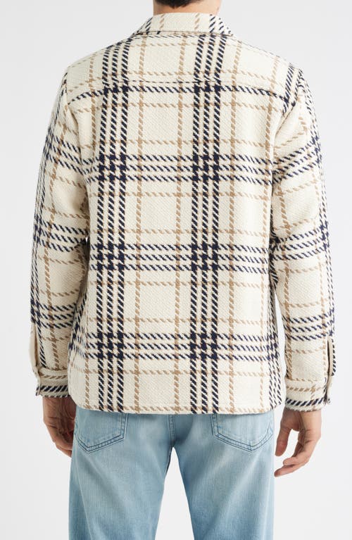 Wax London Whiting Welbury Plaid Overshirt In Multi