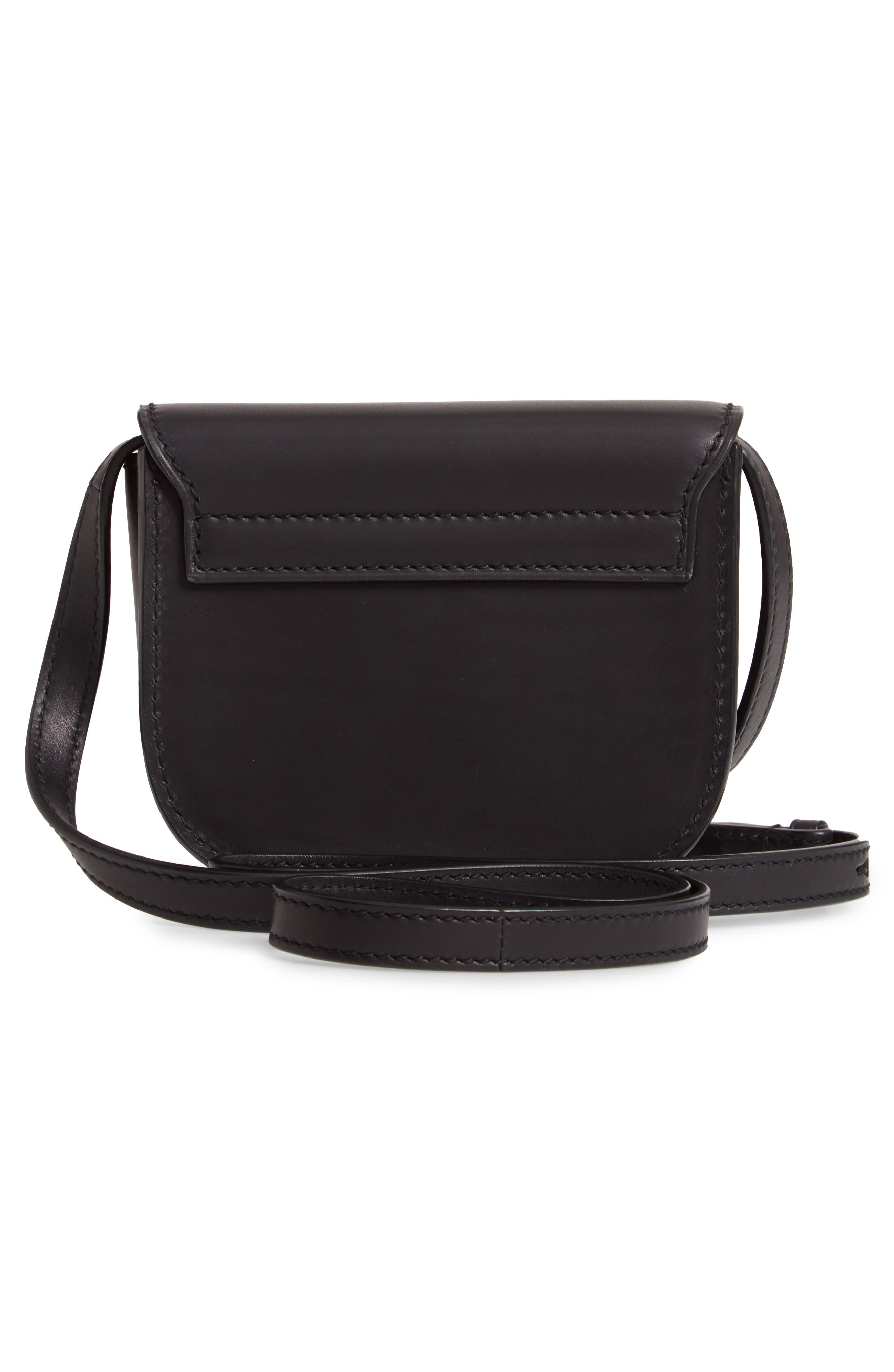Saint Laurent Small Kaia Leather Crossbody Bag, Alternate, color, 