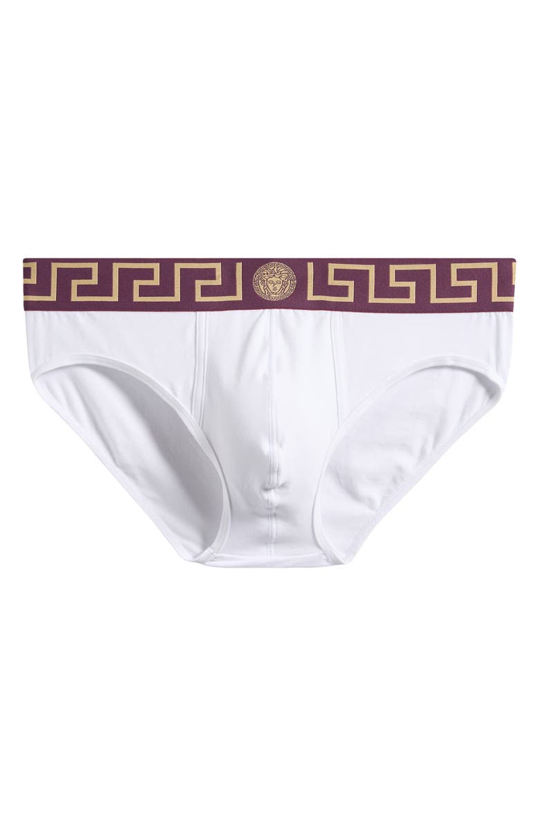 Versace Grecca Band Briefs, Alternate, color, 