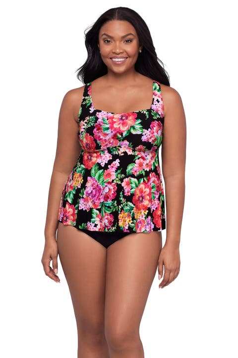 Maddie Square Neck Tankini Swimsuit Top