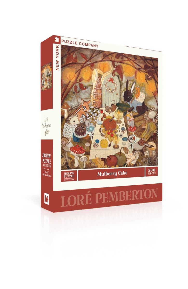 NEW YORK PUZZLE COMPANY Mulberry Cake 500 Piece Puzzle, Alternate, color, NO COLOR