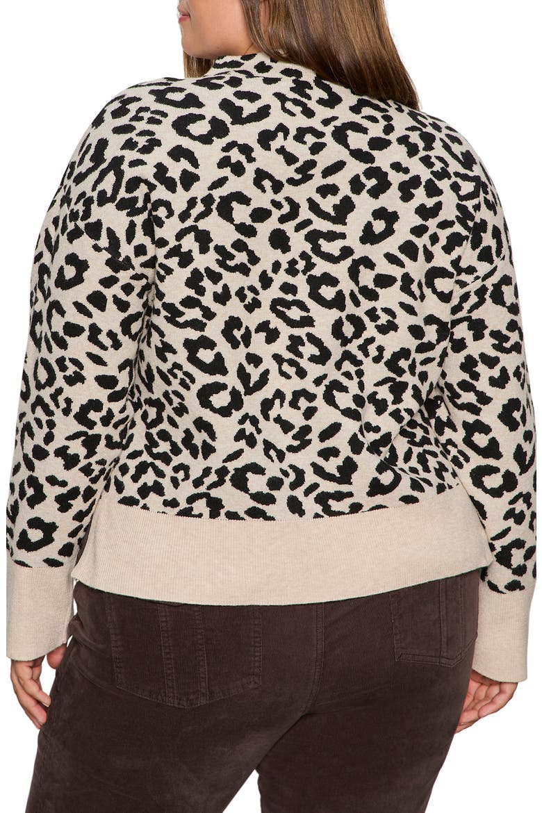 Leopard Print Sweater, Alternate, color, SPOTS