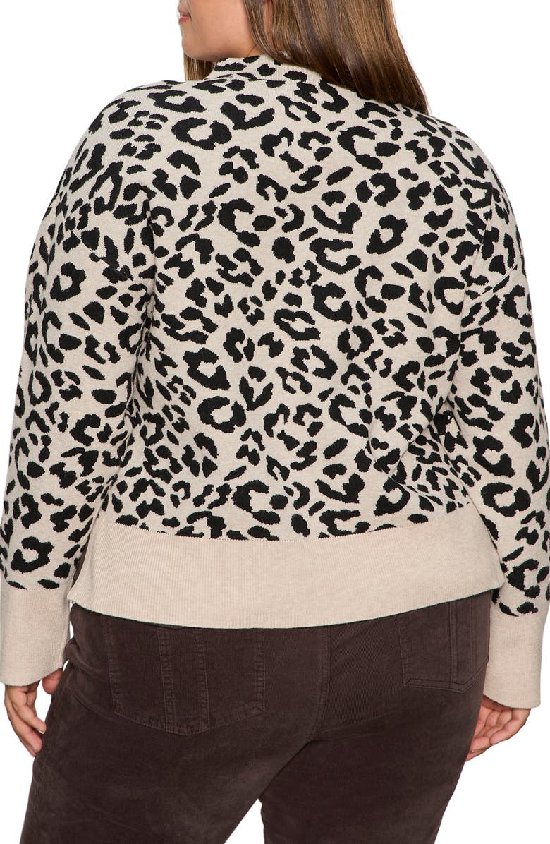 Sanctuary Leopard Print Sweater, Alternate, color, Spots