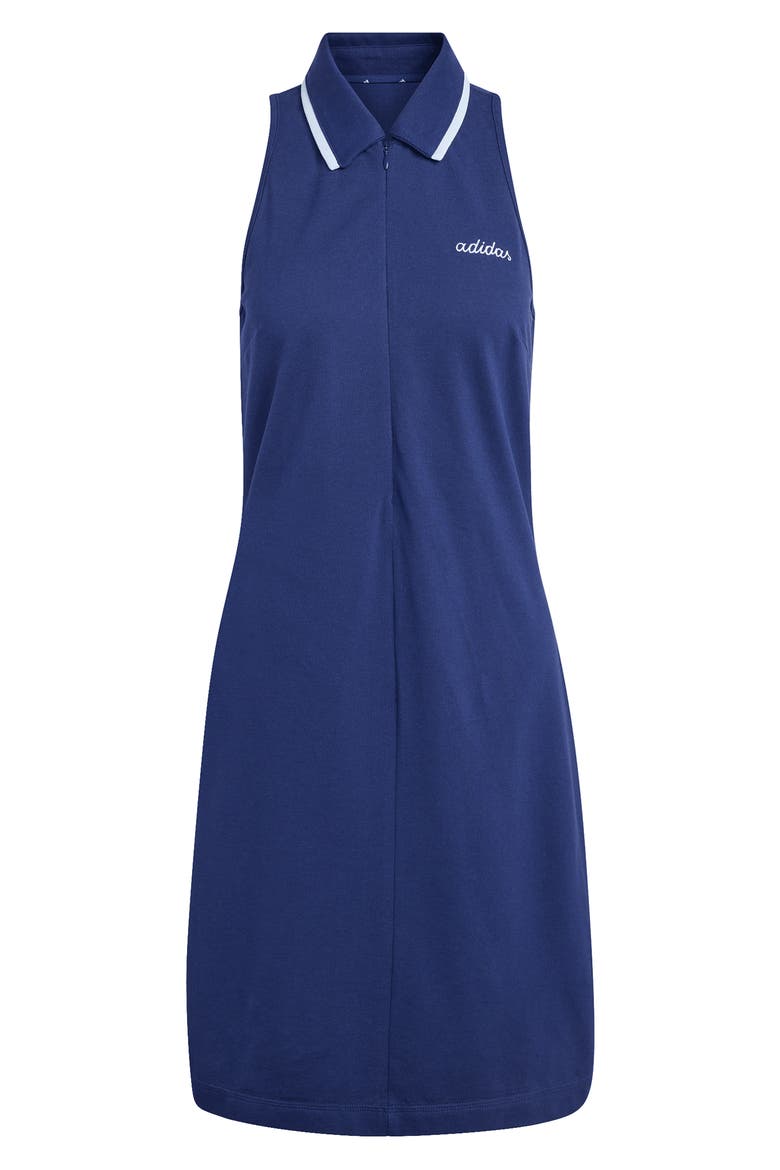 Seasonal Essentials Colorpop Dress, Alternate, color, DARK BLUE/ WHITE/