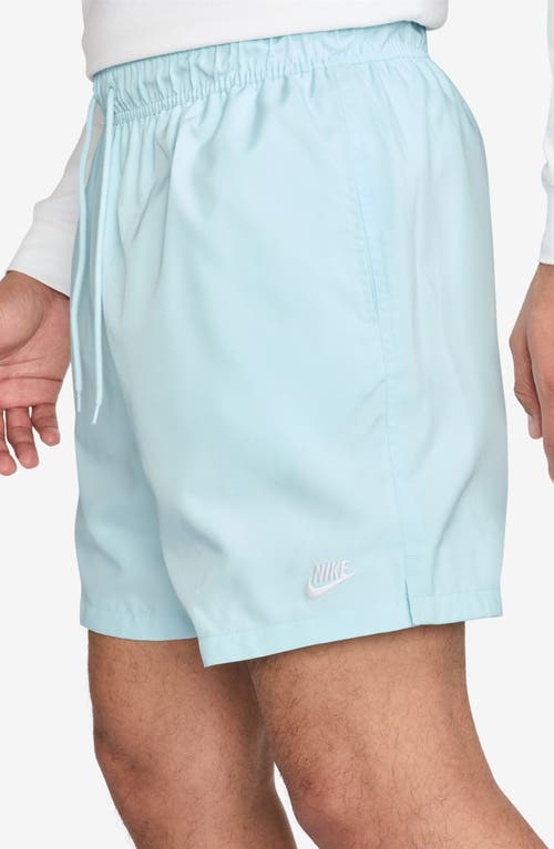 Nike Club Woven Flow Shorts In Blue