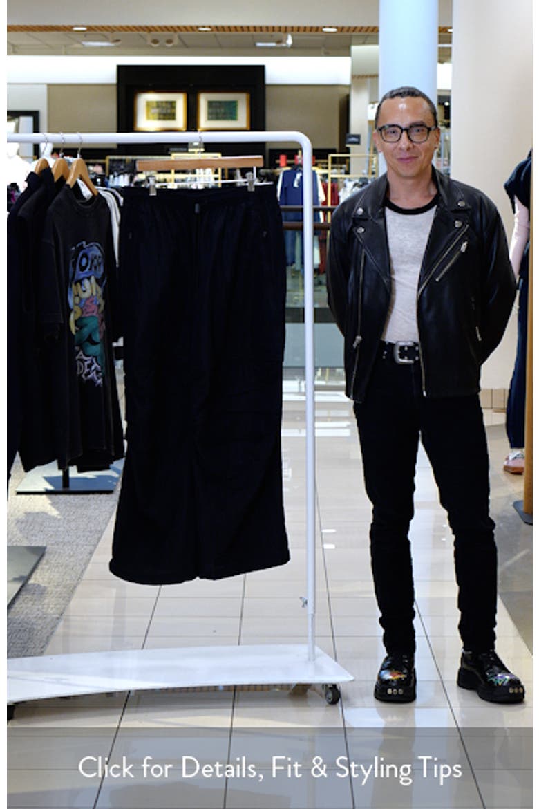 Tech Woven Convertible Oversized Pants (Men) | Nordstrom