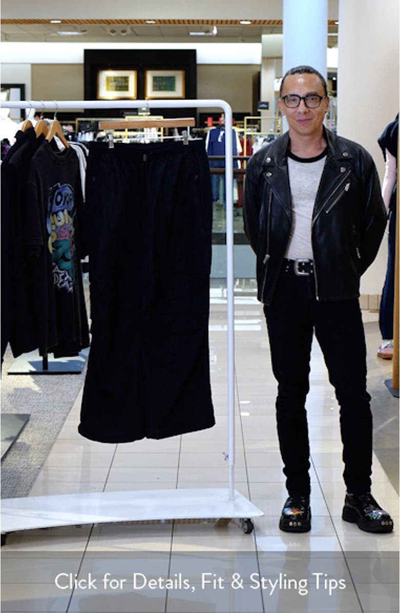 Tech Woven Convertible Oversized Pants, sales video thumbnail