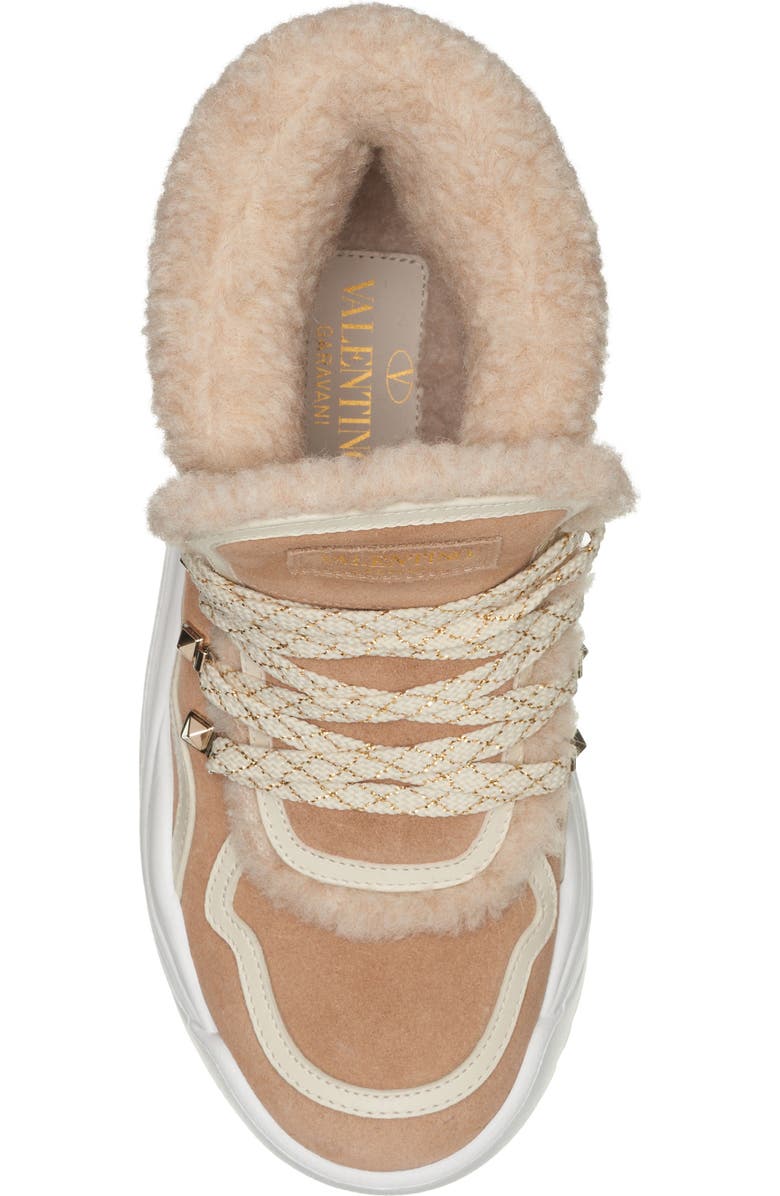 Valentino Garavani Gumboy Wool Lined Sneaker, Alternate, color,