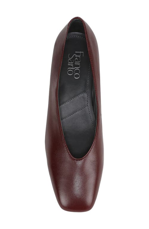 Franco Sarto Damona Flat In Burgundy