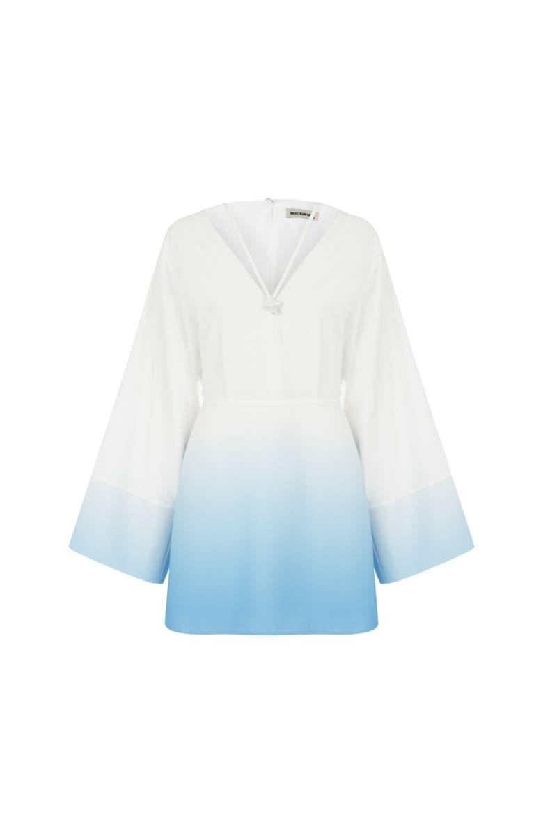 Nocturne V-Neck Flowy Dress, Alternate, color, 