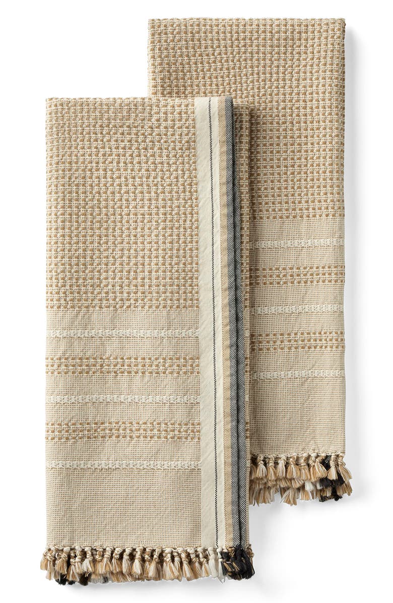 Coyuchi Bay Set of 2 Organic Cotton Hand Towels, Main, color, 