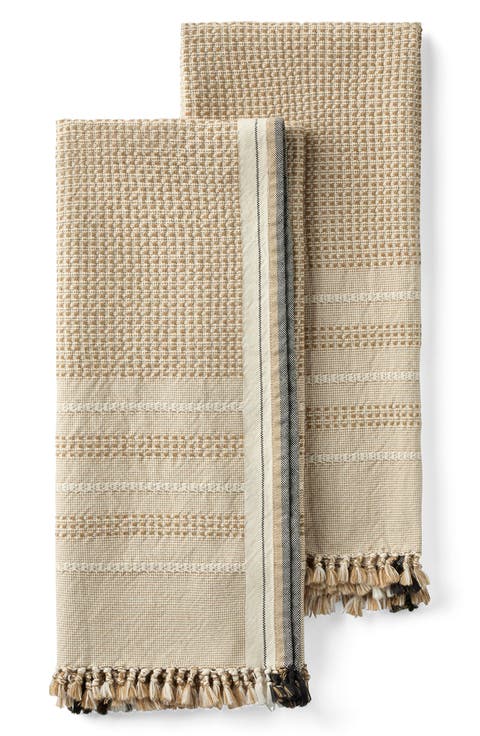 Bay Set of 2 Organic Cotton Hand Towels