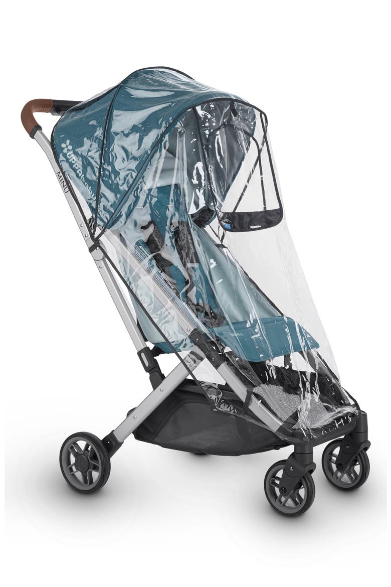 Rain Shield for Minu Stroller, Main, color, CLEAR