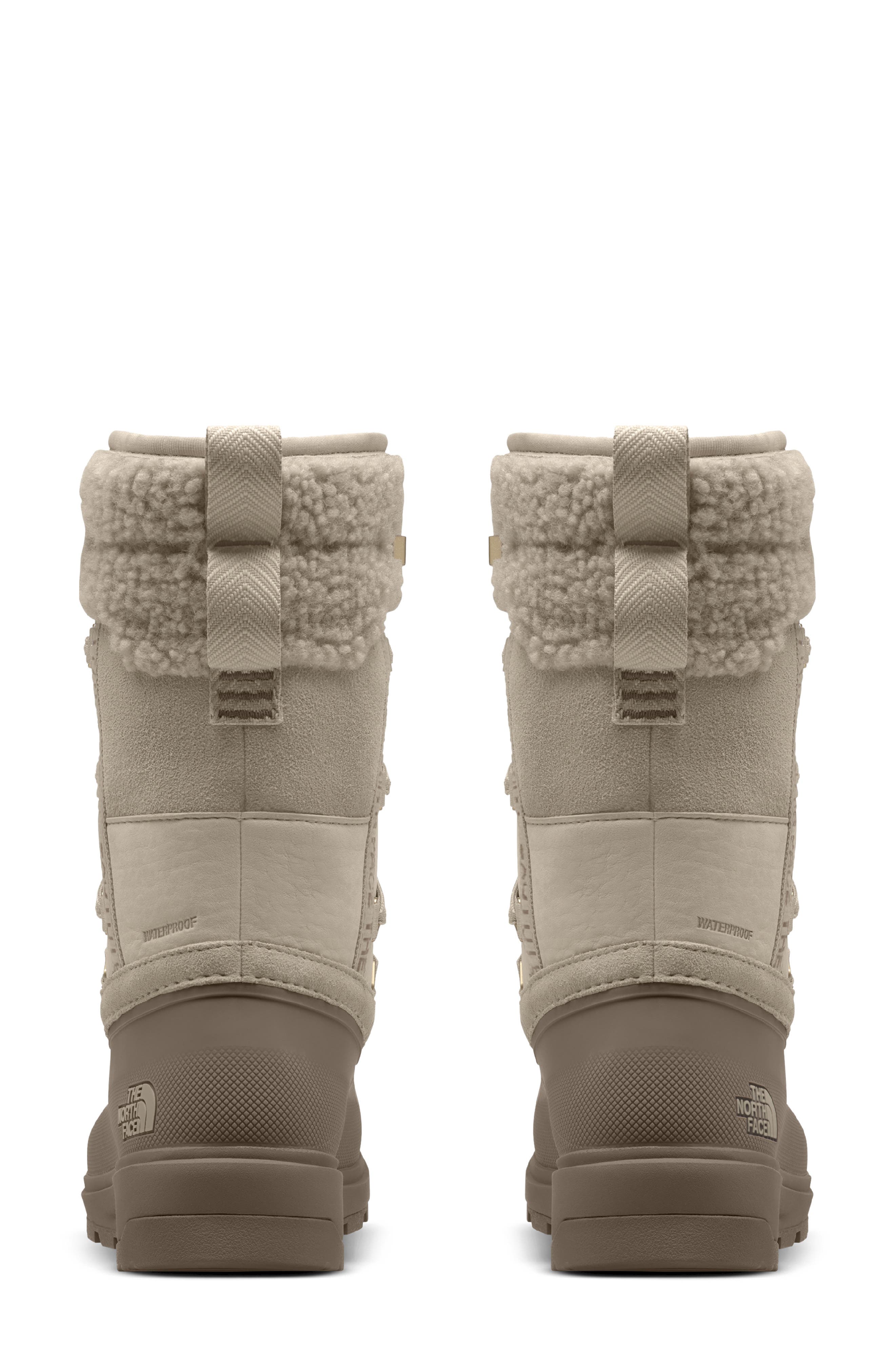 Shellista VI Waterproof Insulated Mid Boot, Alternate, color, TIMELESS TAUPE/ GARNET RED