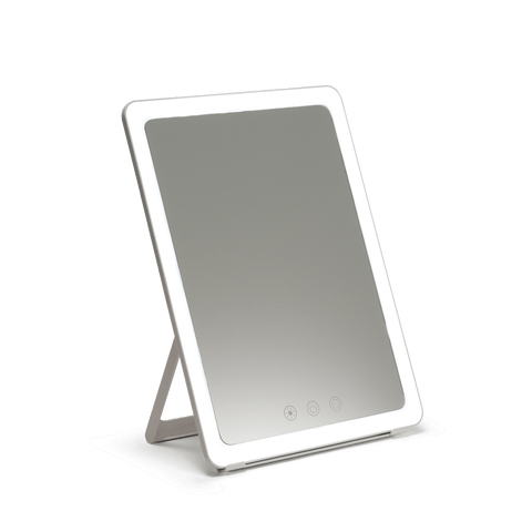 Sleek Adjustable Bright LED Slim Makeup Mirror