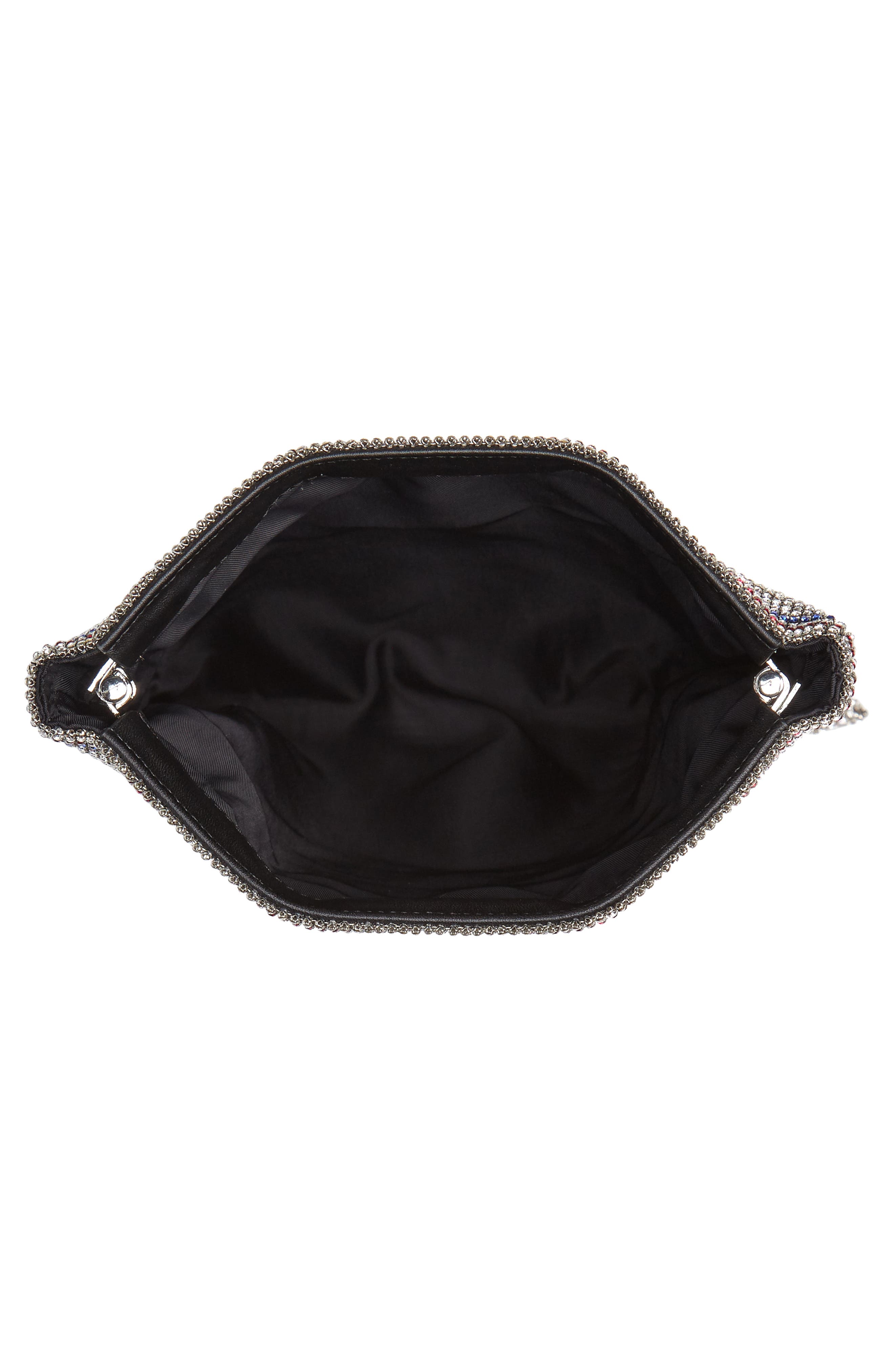 Alexander Wang Wanglock Rhinestone Clutch, Alternate, color, 