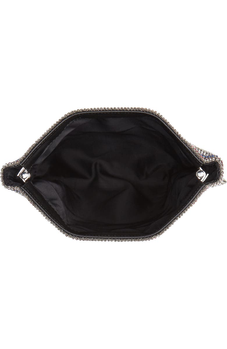Alexander Wang Wanglock Rhinestone Clutch, Alternate, color,