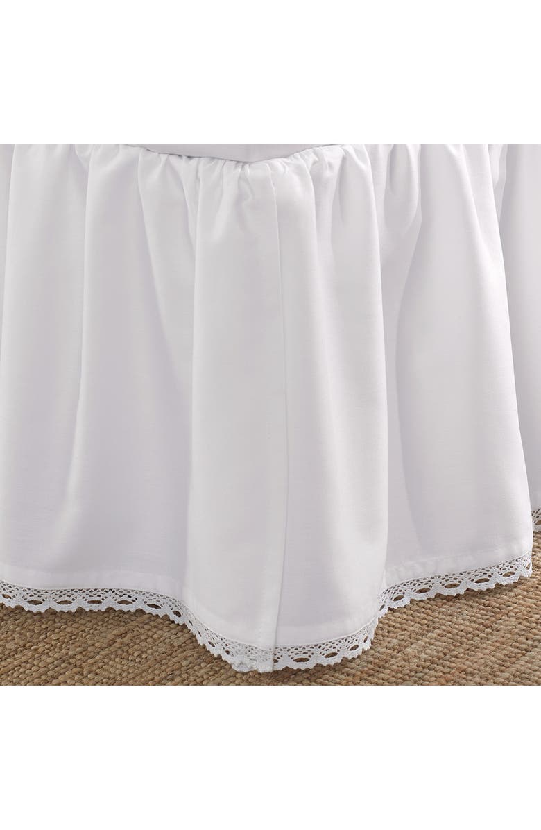 Laura Ashley Crochet Ruffled Bedskirt, Alternate, color, 