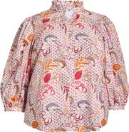 SUGARLIPS Hendry Floral Ima Button-Up Shirt