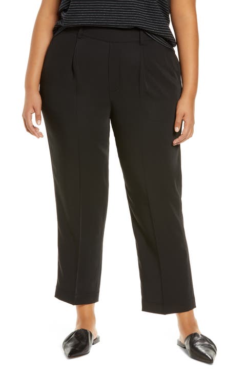 Tapered Pull-On Pants