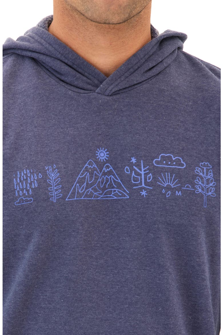Outdoor Icons Mineral Wash Pullover Hoodie, Alternate, color, STARGAZER