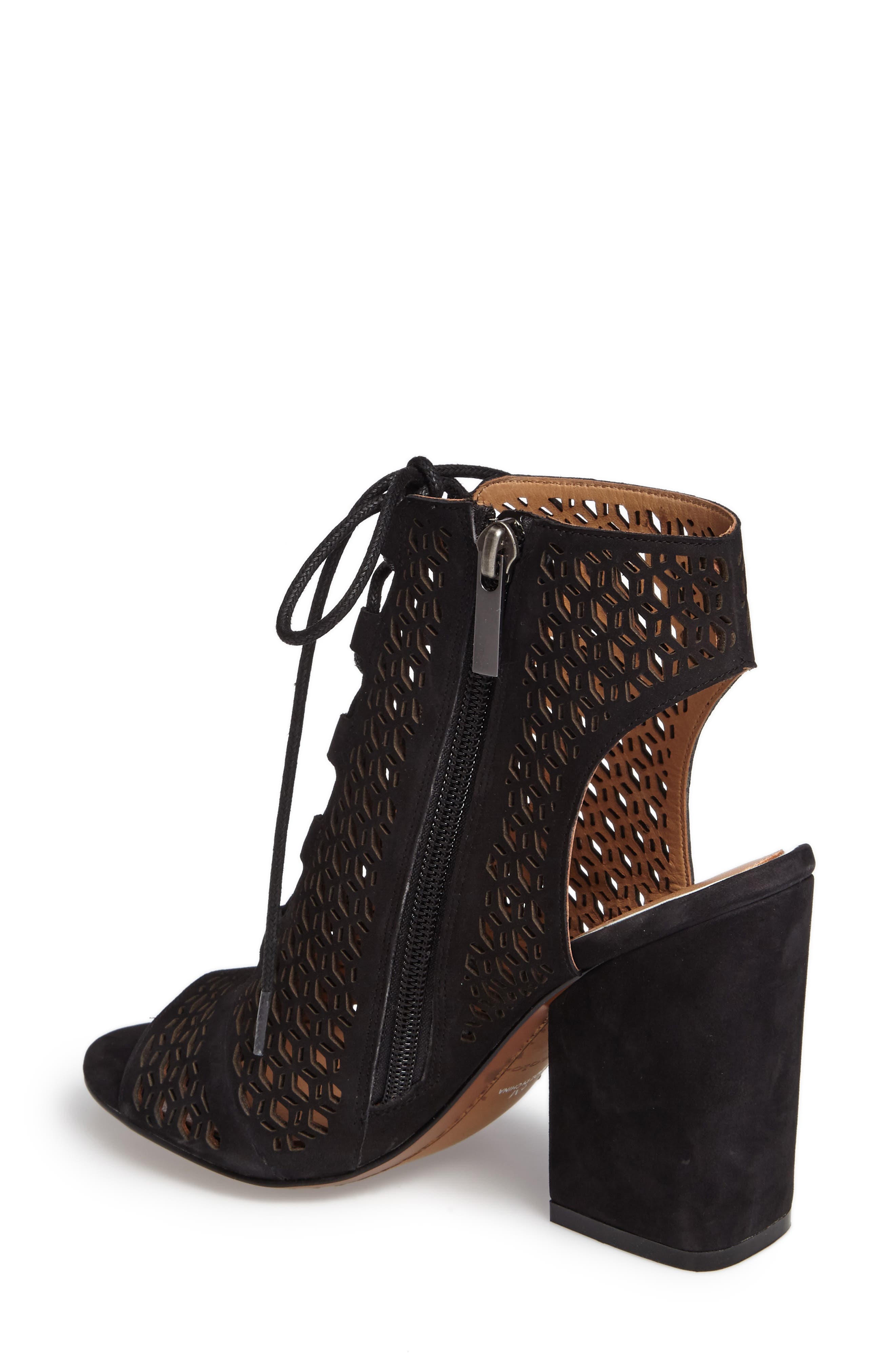 Linea Paolo Georgia Ghillie Cutout Sandal, Alternate, color, 