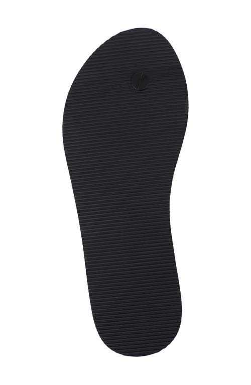 Zigi Quentin Flip Flop In Black