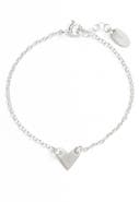 Nashelle Initial Heart Bracelet