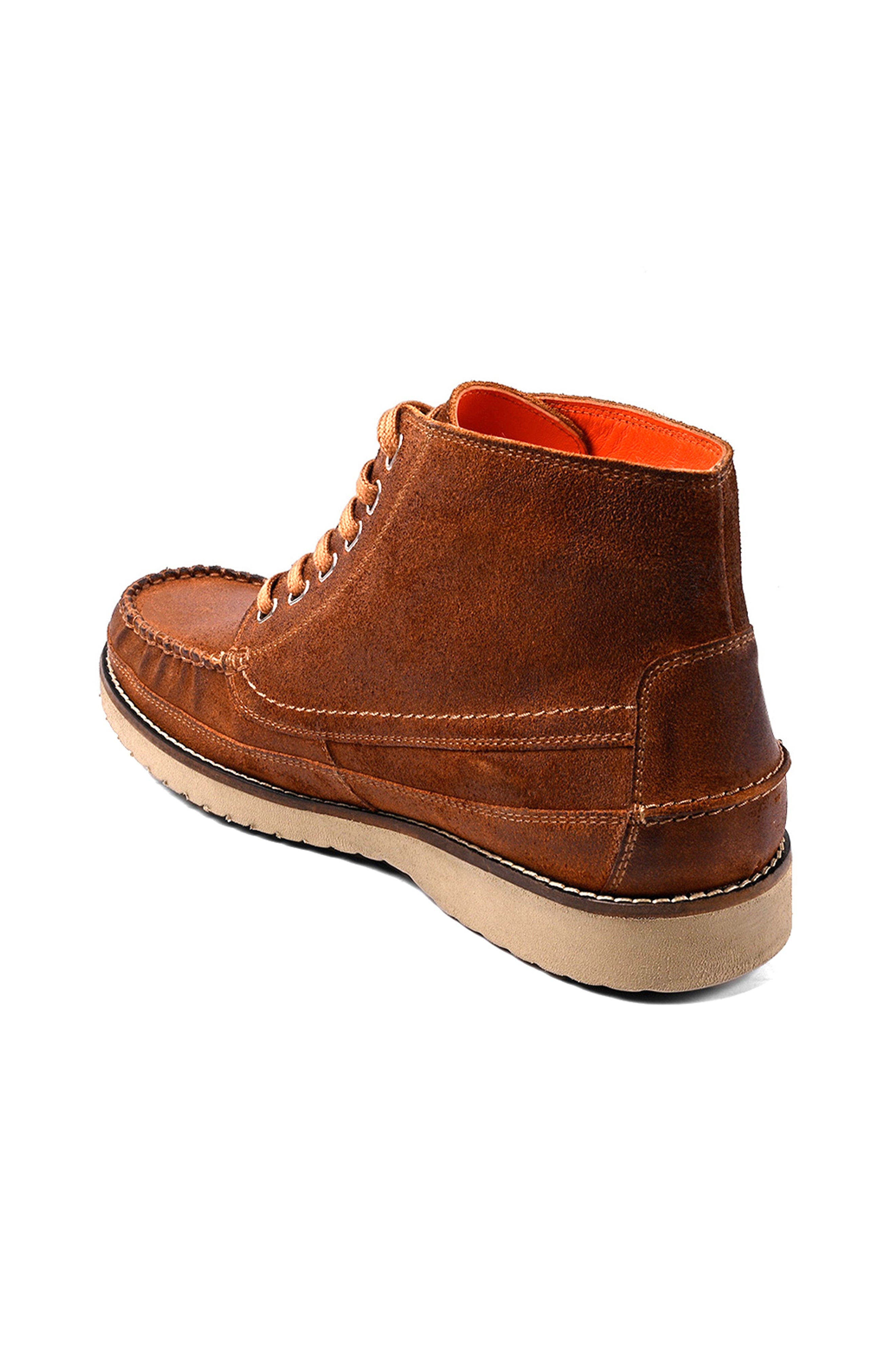 ROAN Warden Boot, Alternate, color, Almond Suede