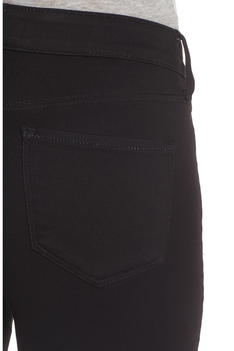 Ami Stretch Ankle Skinny Jeans, Alternate, color, BLACK