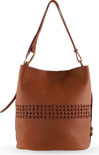 Marcie Leather Bucket Bag