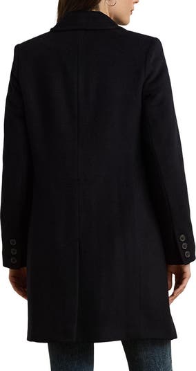 Longline Wool Blend Coat
