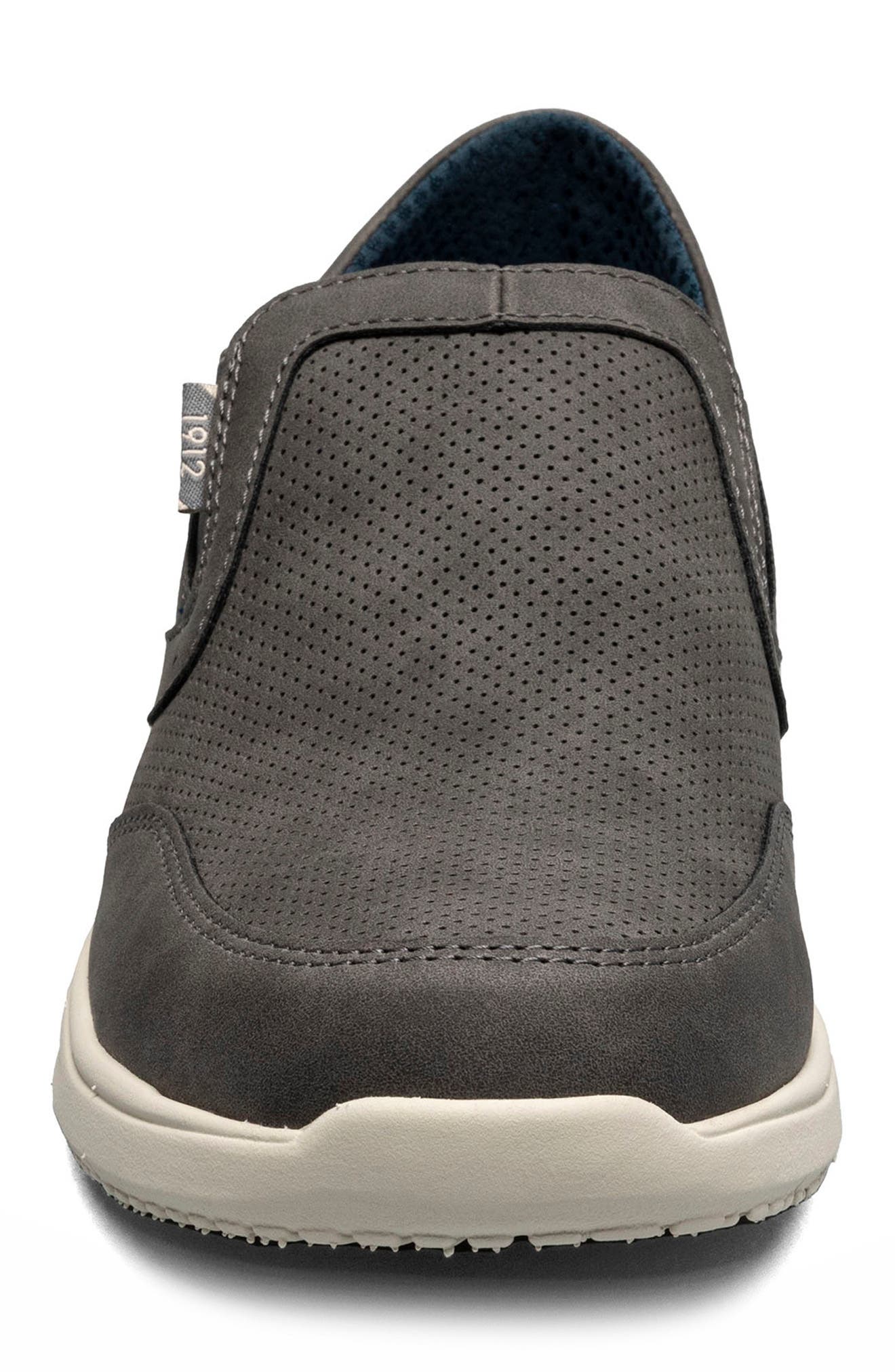 NUNN BUSH Conway EZ Slip-On Sneaker - Wide Width Available, Alternate, color, Charcoal