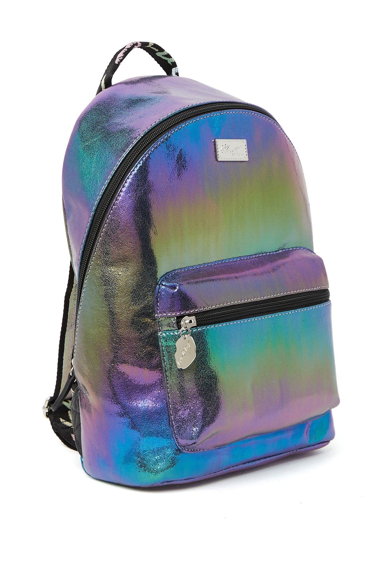 Luv Betsey by Betsey Johnson Spark Metallic Backpack, Main, color, 