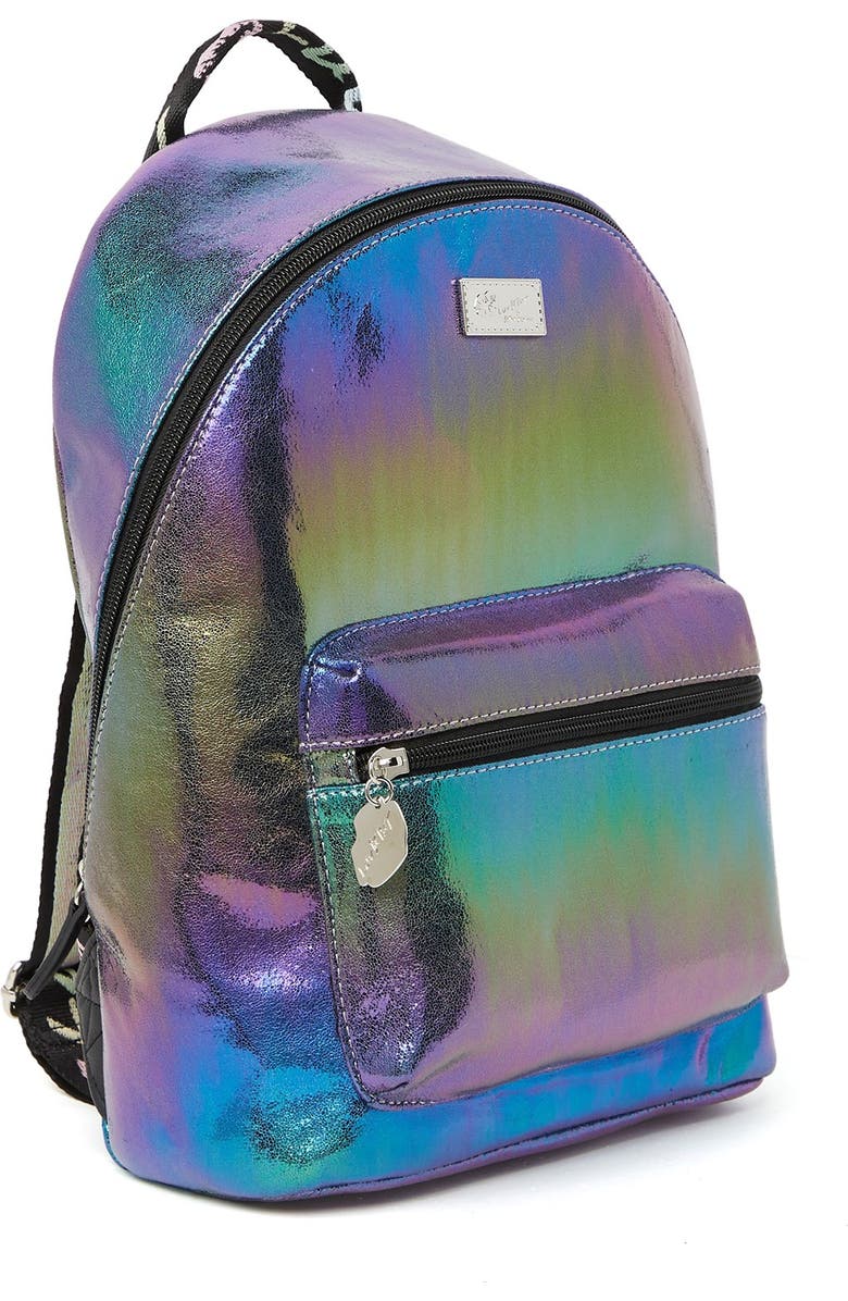 Luv Betsey by Betsey Johnson Spark Metallic Backpack, Main, color,