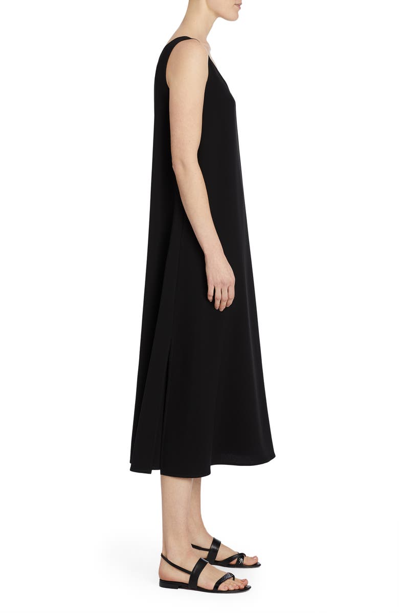 Lafayette 148 New York Harpin Buckle Detail Midi Tank Dress, Alternate, color, 