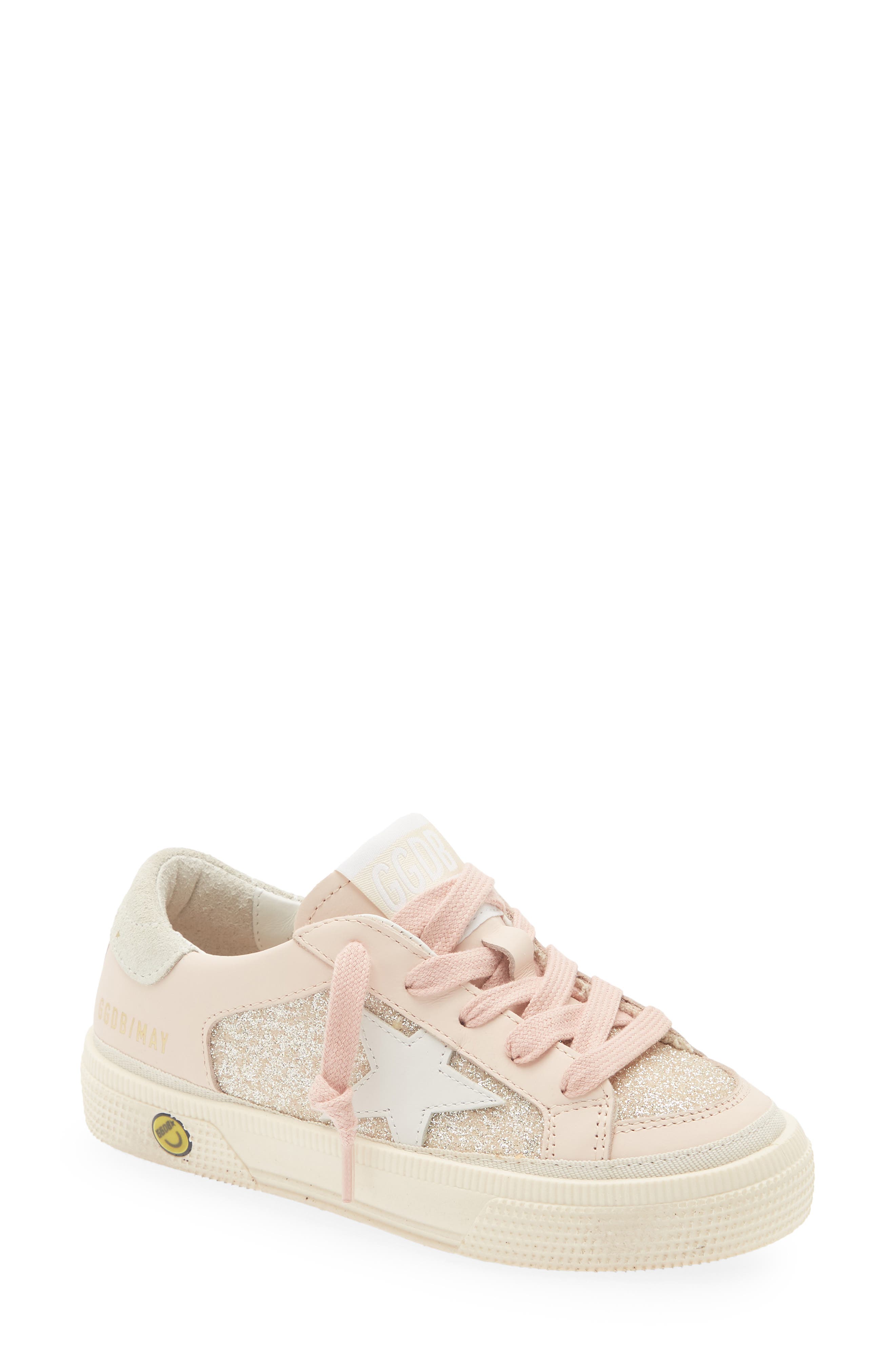 Kids' May Sneaker, Main, color, PALE PINK/ MILK/ GREY