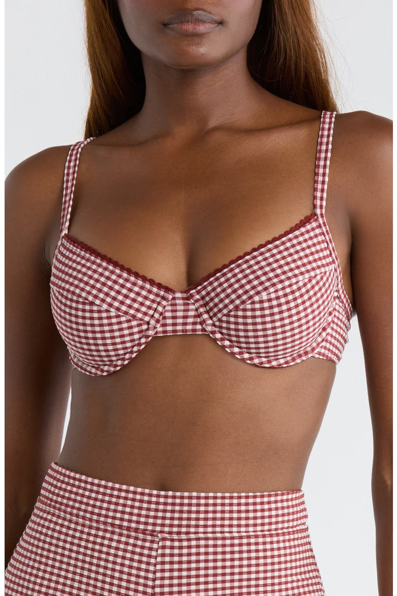 Decorative Underwire Bikini Top, Main, color, COCO KISSES